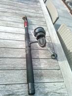 hengel DAIWA 4.5m + molen, Watersport en Boten, Hengelsport | Algemeen, Ophalen, Molen