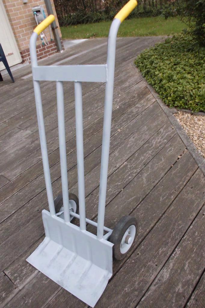 transportwagentje - degelijke steekkar, Ophalen