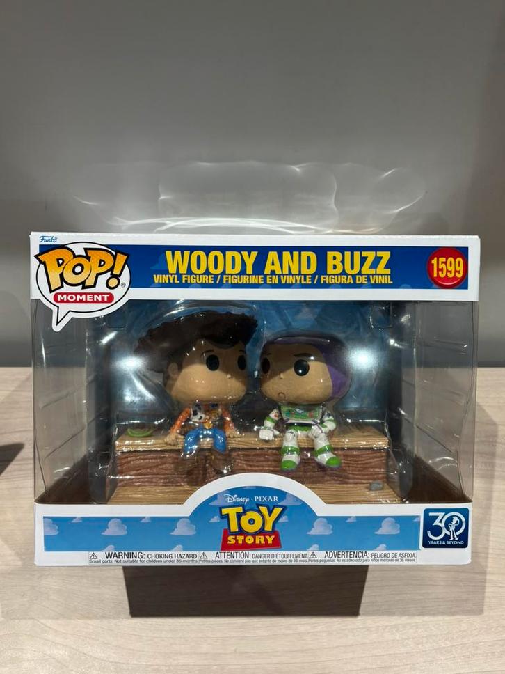 Funko Pop ! 1599 Woody & Buzz Toy Story fête ses 30 ans, Collections, Jouets miniatures, Comme neuf, Enlèvement ou Envoi