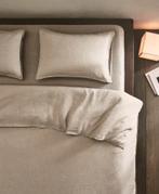 ZARA HOME - Nieuw! - Linnen dekbedovertrek, Huis en Inrichting, Ophalen, Beige, Dekbedovertrek, Nieuw
