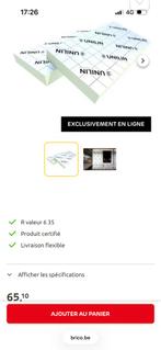 Isolant pir unilin 14 cm, Bricolage & Construction, Isolation & Étanchéité, Isolation de toiture, Enlèvement, Mousse rigide (PIR)