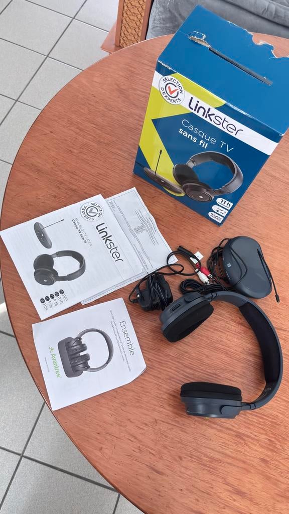 Casque TV sans fil, TV, Hi-fi & Vidéo, Casques audio, Enlèvement ou Envoi, Comme neuf, Bluetooth