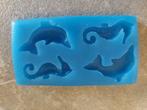 Siliconen mal dolfijntjes en zeepaardjes, Ophalen of Verzenden, Zo goed als nieuw, Taarten of Cupcakes, Overige typen