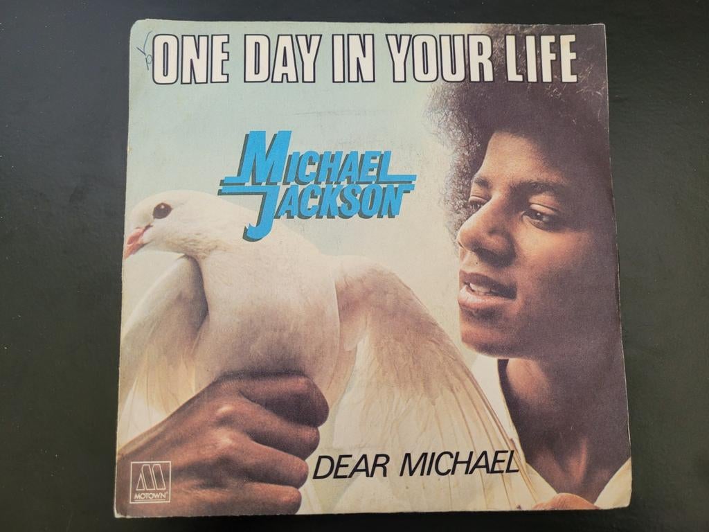 Vinyl Single Michael Jackson - One day in your life, Enlèvement ou Envoi, Utilisé, Single