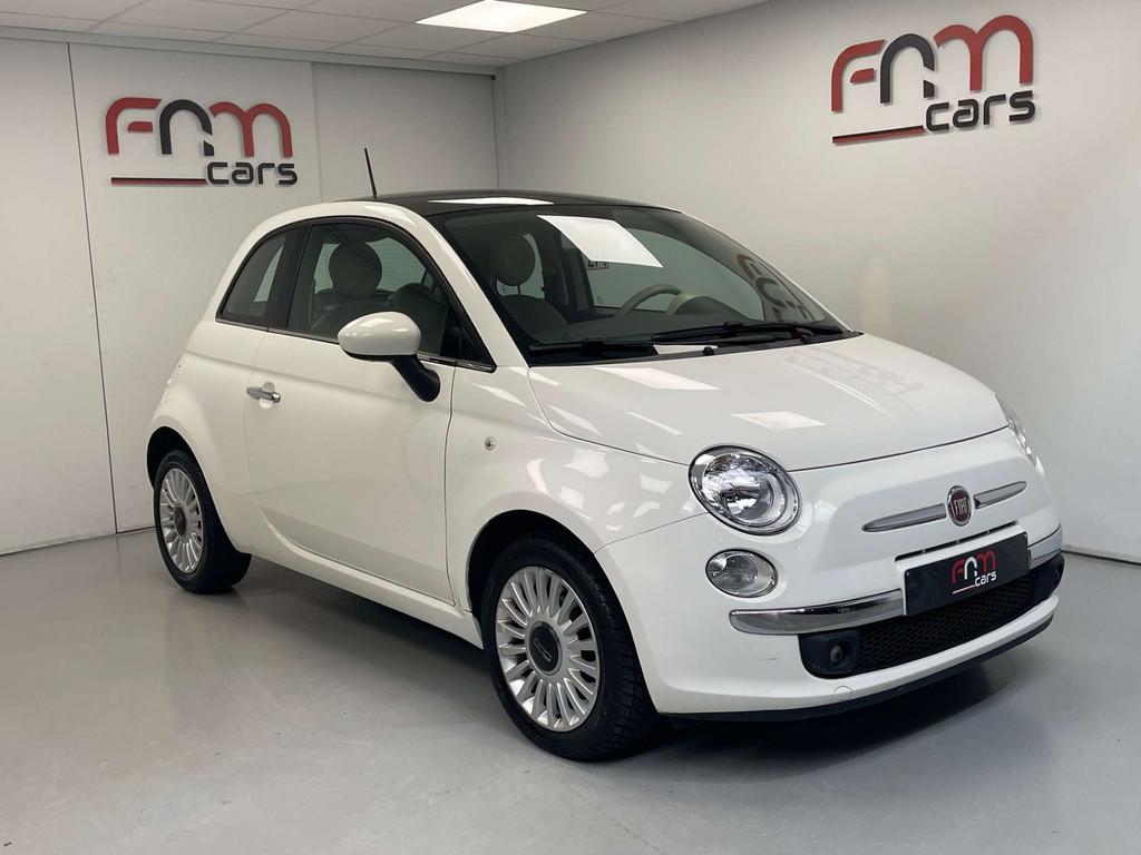 Fiat 500 1.2i bwj2013 103.000km Pano Airco Garantie, Autos, Fiat, 1242 cm³, Euro 5, Achat, Beige
