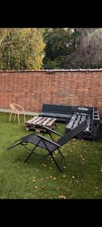 Pallet lounge set - inclusief kussens, Tuin en Terras, Ophalen