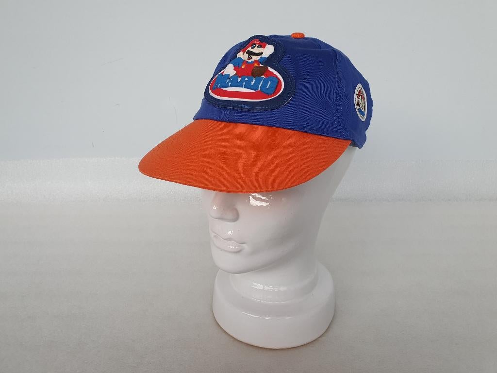 Vintage pet: Just a Little Mario (Nintendo, 1993, S) (2), Ophalen of Verzenden, Gedragen, 57 cm (M, 7⅛ inch) of minder, Pet