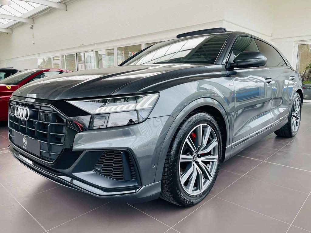 Audi Q8 50TDi Quattro *GARANTIE +S-LINE +TOIT PANO+FULL*, Autos, Audi, Entreprise, Achat, Q8, ABS, Régulateur de distance, Airbags