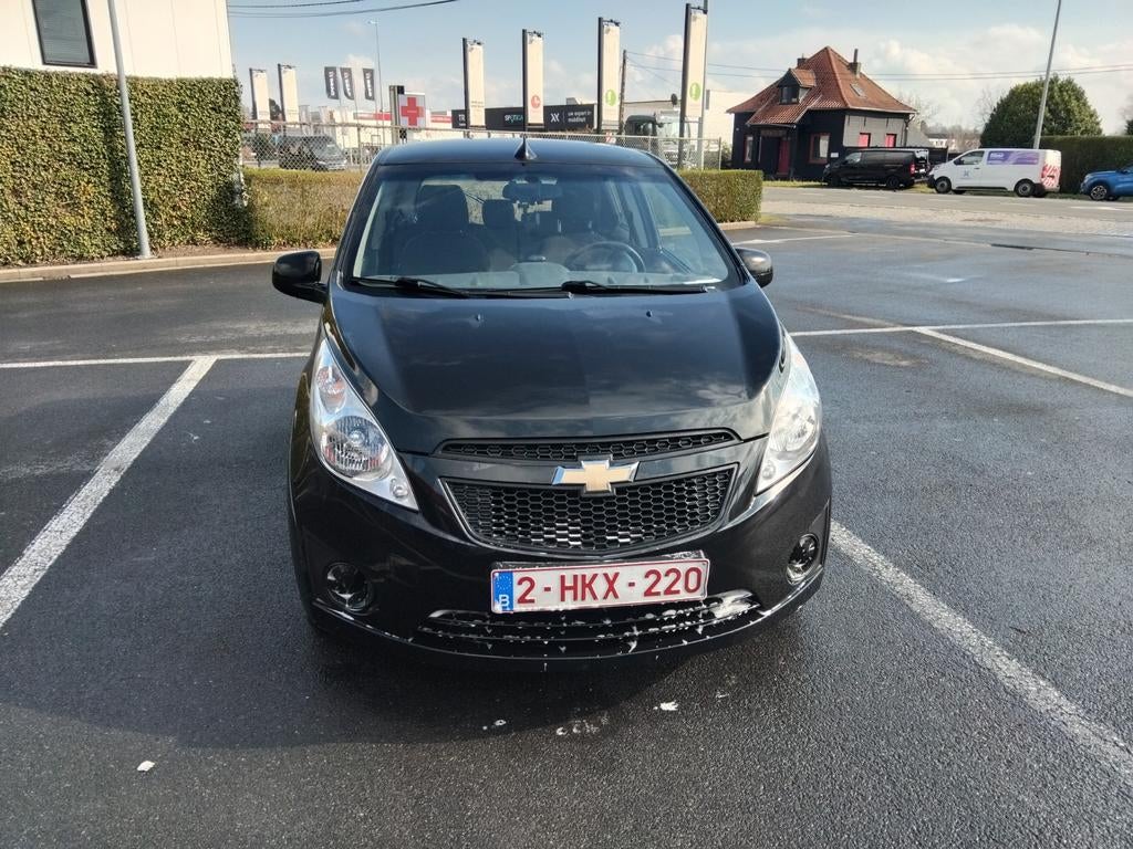 Chevrolet spark benzene, Auto's, Stof, Zwart, Zwart, Bedrijf