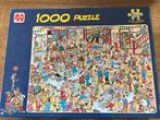 Puzzel Jumbo 1000 Jan Van Haasteren Fijne verjaardag, Enlèvement ou Envoi, 500 à 1500 pièces, Utilisé, Puzzle