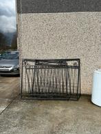 Ijzeren hek twee delen, Ophalen, Met poort, Gebruikt, Spijlenhekwerk
