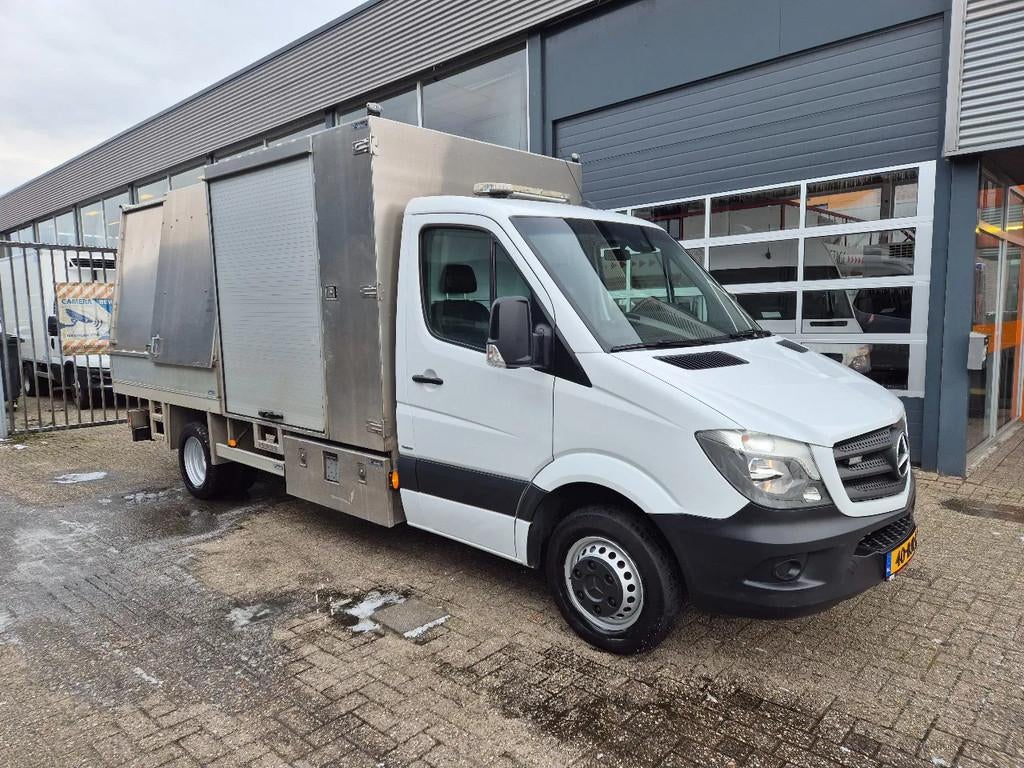 Mercedes-Benz Sprinter 516 CDI/ Vuil/ Kipper/ Airco/ WB 433, Autos, Camionnettes & Utilitaires, Achat, Euro 6, 2000 kg, Boîte manuelle