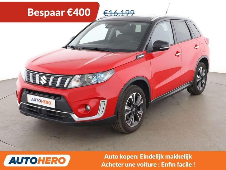 Suzuki Vitara 1.4 BoosterJet Comfort + 4x4 (bj 2019), Auto's, Suzuki, Te koop, Vitara, 4x4, ABS, Achteruitrijcamera, Adaptive Cruise Control