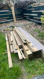 Hout - gratis, Tuin en Terras, Ophalen, Gebruikt, Palen, Hardhout