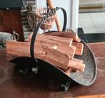 panier à bûches en métal, Jardin & Terrasse, Chauffage de terrasse, Enlèvement