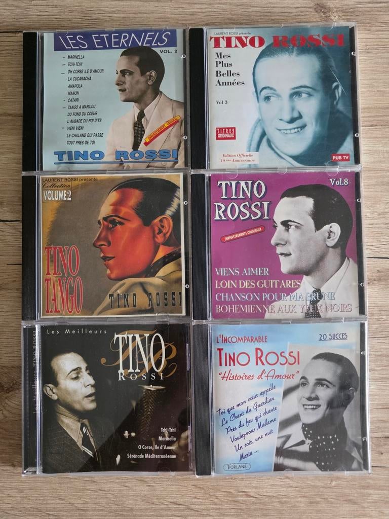 Cd Tino Rossi  aux choix 1€ pièce, Enlèvement