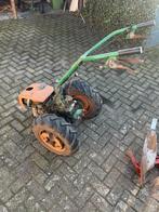 Motoculteur met bijhorende ploeg, Ophalen, Gebruikt