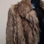 Prachtige vintage lange pels mantel, Kleding | Dames, Bruin, Verzenden, Zo goed als nieuw, Lange vintage pels jas