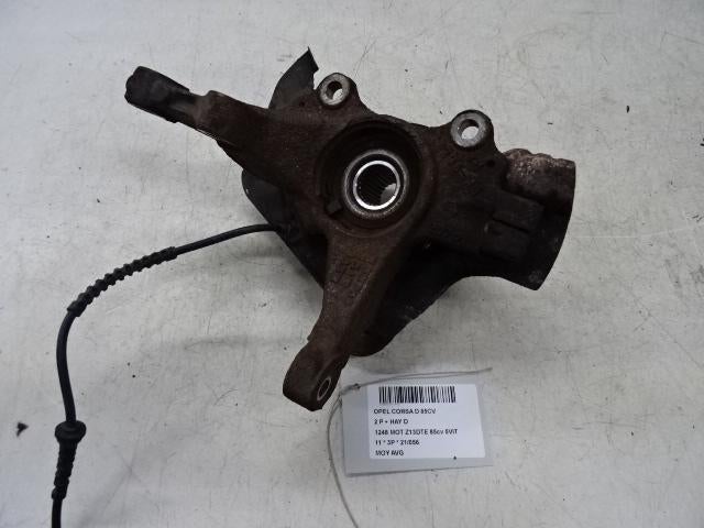 MOYEU DE ROUE AVANT DROIT Opel Corsa D (01-2006/12-2014), Autos : Pièces & Accessoires, Utilisé, Opel