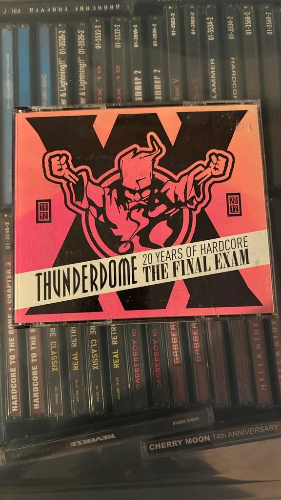 Thunderdome 20 Years of Hardcore 4CD, Cd's en Dvd's, Ophalen of Verzenden, Zo goed als nieuw