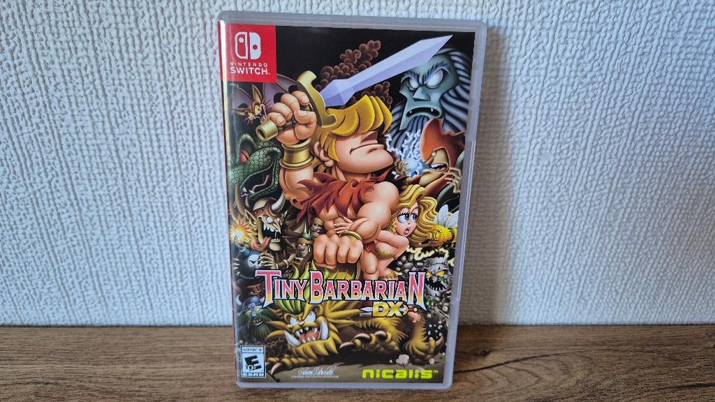 Tiny barbarian dx nintendo switch, Games en Spelcomputers, Ophalen of Verzenden, Nieuw