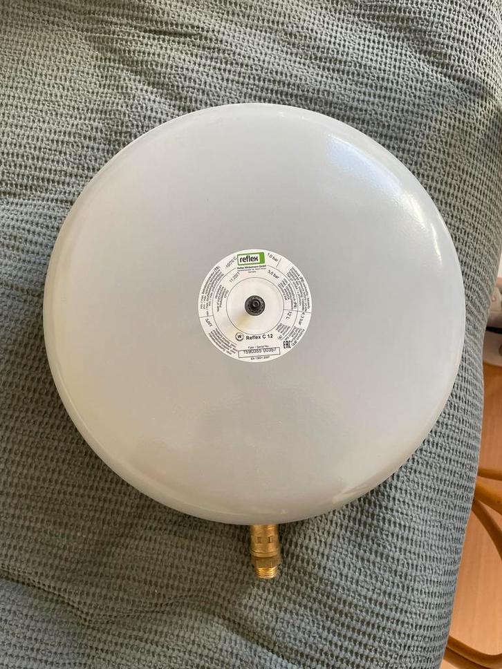 Expansievat Reflex C12 (12 liter), Bricolage & Construction, Chauffe-eau & Boilers, Comme neuf, Élément, Moins de 3 ans, Enlèvement