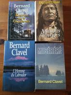 Lot de 4 romans de Bernard Clavel, Livres, Romans, Enlèvement ou Envoi