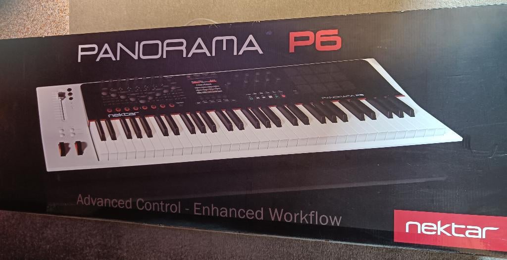 Nectar panorama P6 klavier, 61 toetsen, Zo goed als nieuw, Midi-aansluiting, Ophalen