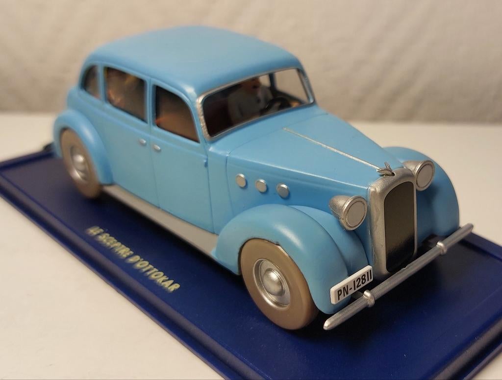 Voiture TINTIN Atlas 1/43 'La Bianca Castafiore', Collections, Enlèvement ou Envoi, Tintin, Comme neuf, Statue ou Figurine