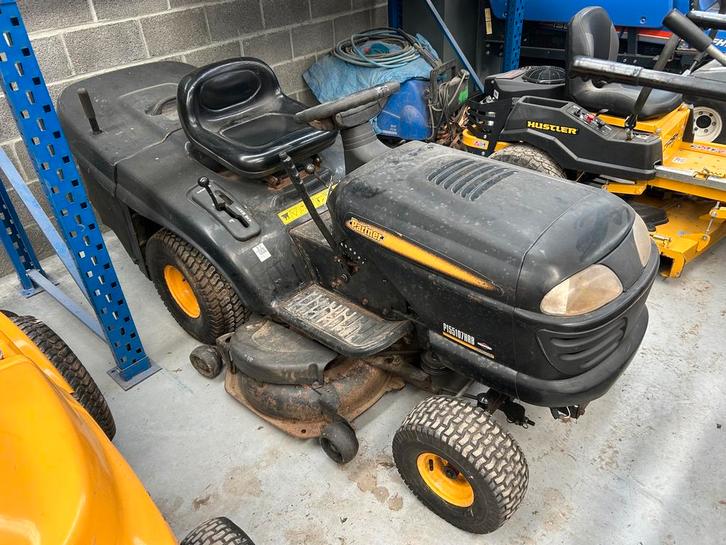 Partner Husqvarna 15,5cv hydro, Jardin & Terrasse, Tondeuses autoportées, Utilisé, 90 à 120 cm, Démarrage électrique, Bac de ramassage