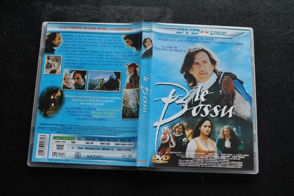 DVD Le Bossu Daniel Auteuil Marie Gillain Philippe de Broca, CD & DVD, DVD | Comédie, Enlèvement ou Envoi, Utilisé, Comédie d'action