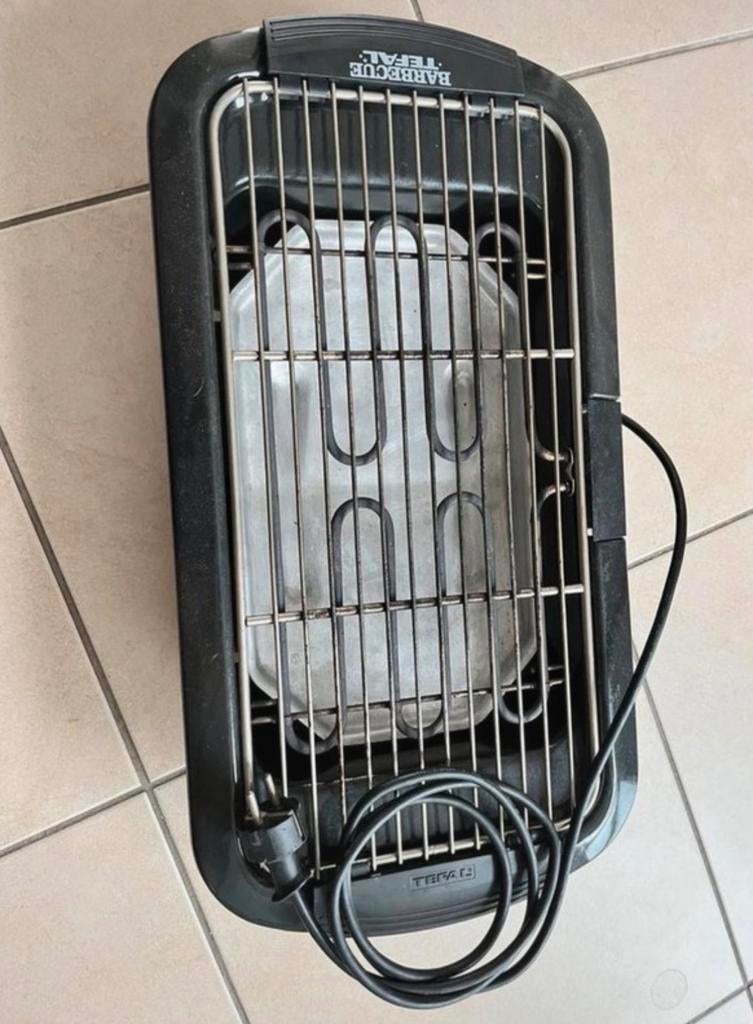 Elektrische tafel BBQ Tefal, Tuin en Terras, Elektrische barbecues, Ophalen, Gebruikt