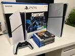 PS5 Disc Edition + 5 Games in topstaat, Enlèvement ou Envoi, Comme neuf, Playstation 5