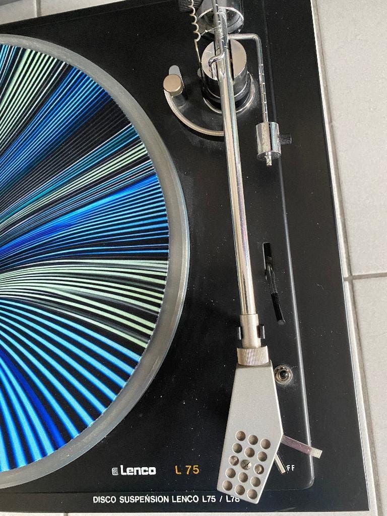 Lenco L75 met Disco Suspension, TV, Hi-fi & Vidéo, Enlèvement, Reconditionné, Tourne-disque