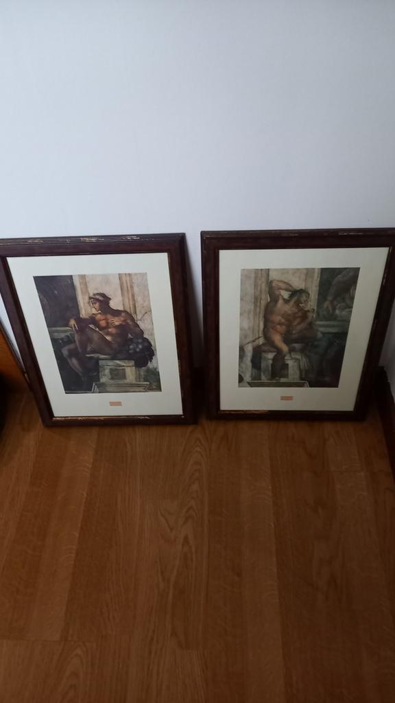 Set van 2klassieke kunstkaders, Huis en Inrichting, Woonaccessoires | Lijsten, Ophalen