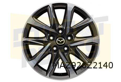 Mazda CX-5 velg alu. 7J x 17" Design 67A (zwart / zilver) (a, Auto-onderdelen, Banden en Velgen, Band(en), 17 inch, Personenwagen