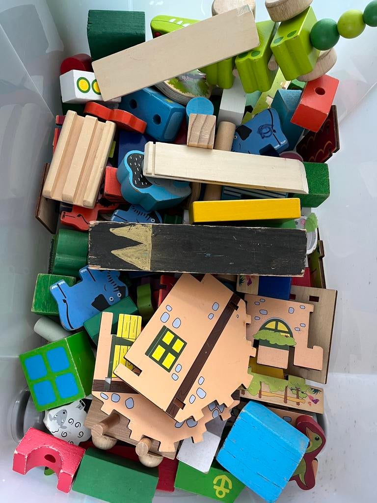 Houten speelgoed, Ophalen, Zo goed als nieuw