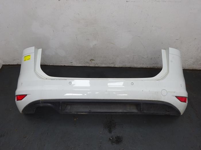 Pare-chocs arrière d'un Volkswagen Touran (LC9A), Volkswagen, -, 3 mois de garantie, Utilisé