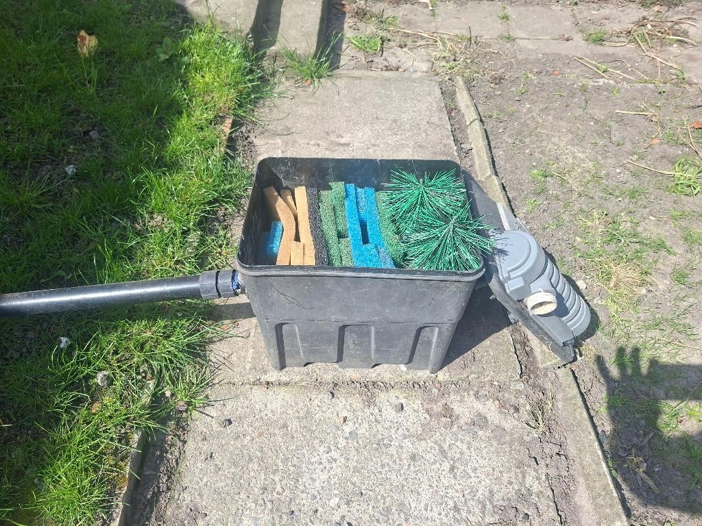 Filtre et lampe uv 11w, Enlèvement