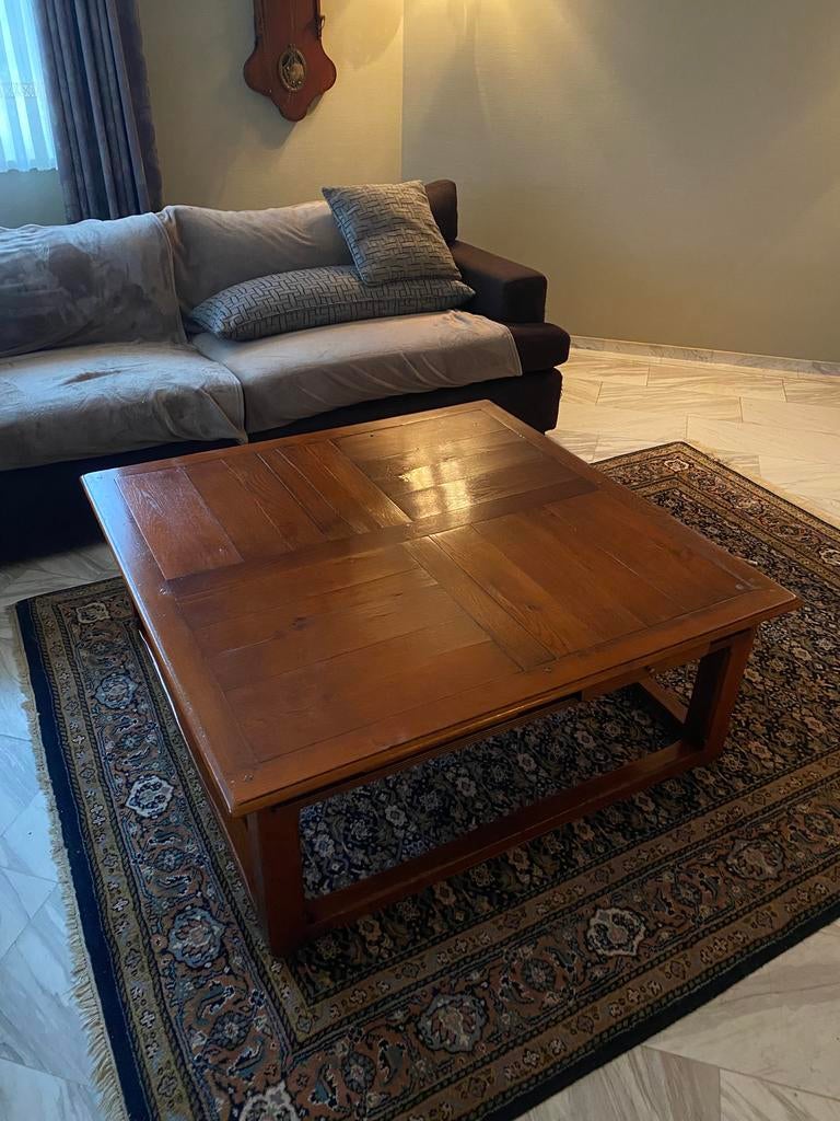 Eikenhout Salontafel, Ophalen