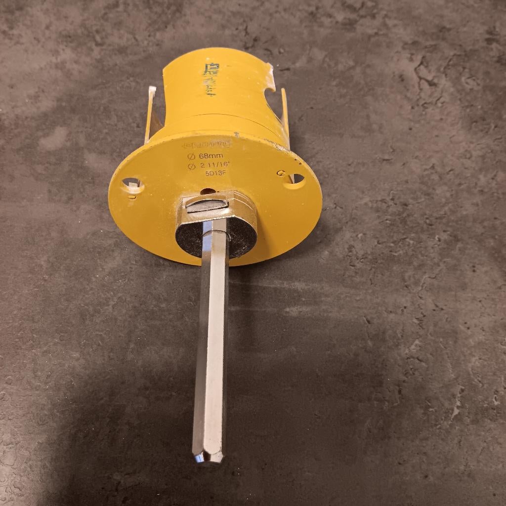 gatenzaag-klokboor, Ophalen, Zo goed als nieuw