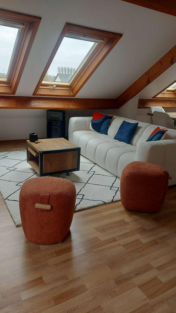 Canapé, Maison & Meubles, Canapés | Salons, Comme neuf, Banc droit, Trois personnes, 200 à 250 cm, 100 à 125 cm, Tissus, Enlèvement