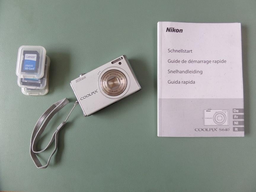 Nikon Coolpix S640, Enlèvement ou Envoi, 4 à 7 fois, Compact, Comme neuf