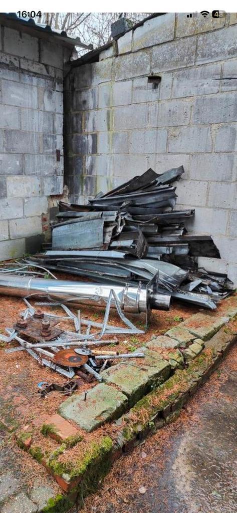 Opkoper oud ijzer en metaal A.R recycling remmers, Bricolage & Construction, Métaux, Comme neuf, Aluminium, Enlèvement