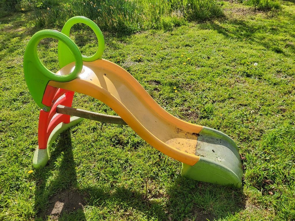 Smoby glijbaan, Kinderen en Baby's, Speelgoed | Buiten | Speeltoestellen, Ophalen, Gebruikt, Glijbaan