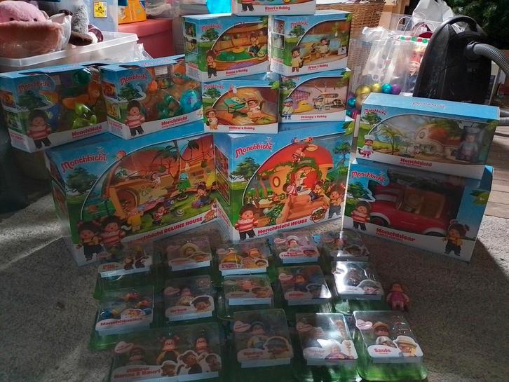 Unieke Collectie Monchhichi (Silverlit) - Alles NIEUW in doo, Verzamelen, Poppetjes en Figuurtjes, Ophalen