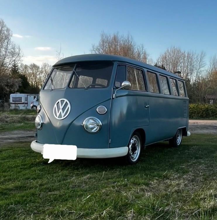 Volkswagen combi split t1 1973, Auto's, Particulier, Blauw, Te koop, Volkswagen