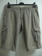 Lichtbruin geruite bermuda met zijzakken, 48 (S), Ophalen of Verzenden, Zo goed als nieuw