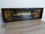 Prachtig diorama Titanic +props  107cm op 33cm, Hobby en Vrije tijd, Ophalen, Zo goed als nieuw, Diorama