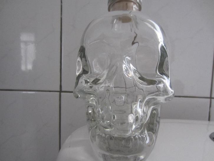 Schedelvormige fles „Crystal Head”: LEEG, Verzamelen, Biermerken, Nieuw, Flesje(s), Overige merken, Ophalen